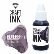 Алкогольные чернила Craft Alcohol INK, Blueberry (Черника) (20мл)